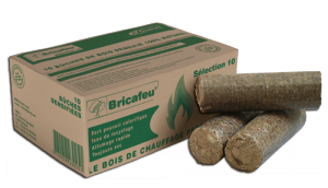 Bricafeu® Bois Densifié (Disponible Février 2026)